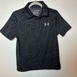 Under Armour Black Polo Shirt